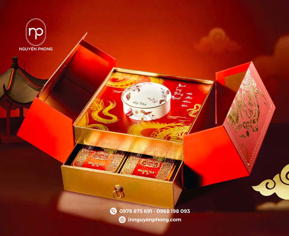 Mẫu hộp quà tết độc đáo ấn tượng